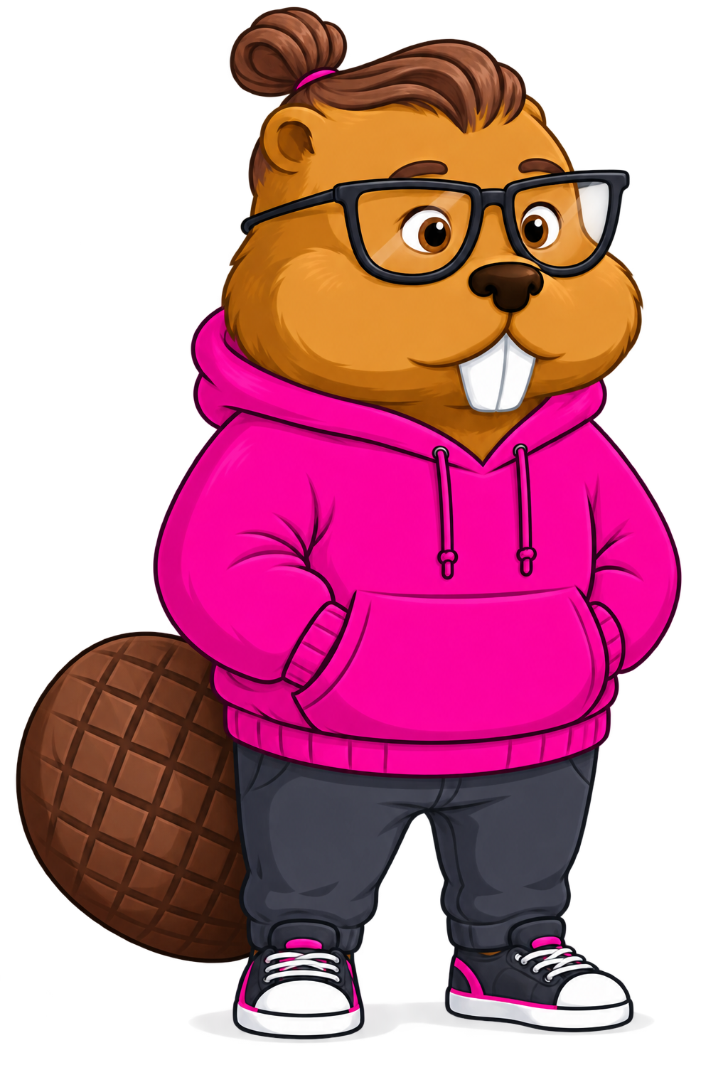 Byte, the Edge of Context beaver